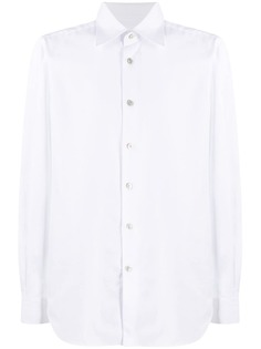 Kiton рубашка с длинными рукавами