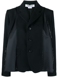 Comme Des Garçons Comme Des Garçons деконструированный блейзер с длинными рукавами