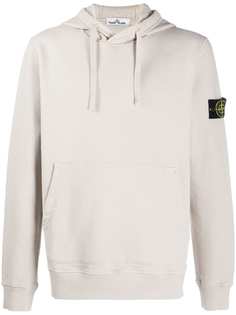 Stone Island худи с нашивкой-логотипом