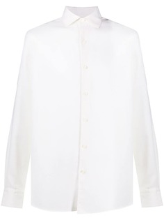 Ermenegildo Zegna саржевая рубашка
