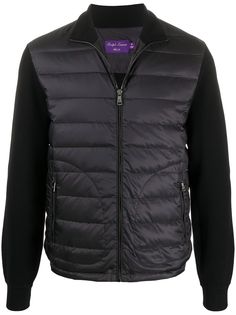 Ralph Lauren Purple Label куртка с дутыми вставками