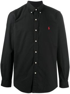 Polo Ralph Lauren plain long-sleeved shirt