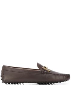 Tods лоферы Gommino с пряжкой Tod`S