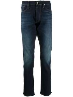 Polo Ralph Lauren узкие джинсы с эффектом потертости