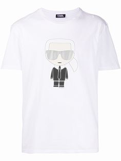 Karl Lagerfeld футболка с короткими рукавами и принтом Karl