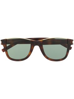 Saint Laurent Eyewear солнцезащитные очки в квадратной оправе