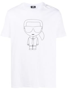 Karl Lagerfeld футболка Karl с короткими рукавами