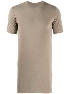 Rick Owens длинная футболка с круглым вырезом