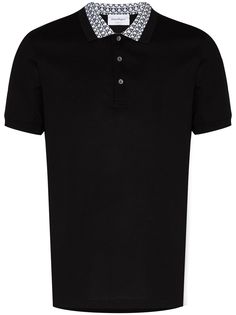 Salvatore Ferragamo рубашка поло с декором Gancini