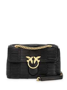 Pinko фактурная сумка Love