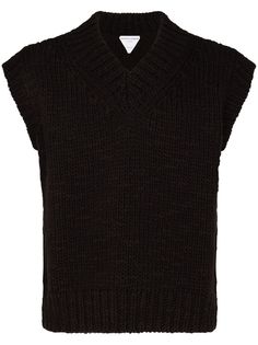 Bottega Veneta трикотажный свитер Hand без рукавов