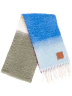Loewe шарф с эффектом градиента