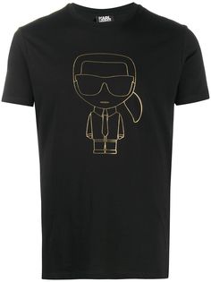 Karl Lagerfeld футболка K/Ikonik с круглым вырезом