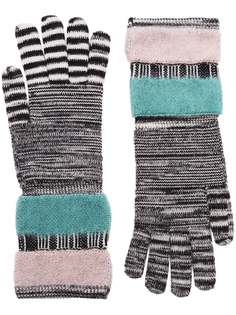 Missoni полосатые перчатки