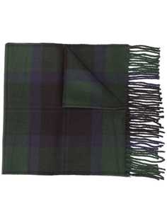 Barbour tartan pattern scarf