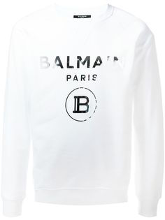 Balmain толстовка с логотипом
