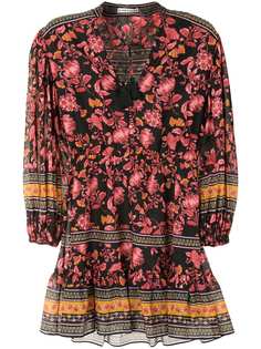 Alice+Olivia платье мини Sedona с цветочным принтом