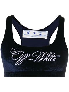 Off-White ATHLEISURE BRA BLUE WHITE