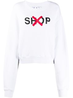 Off-White толстовка с принтом