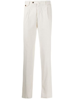 Pt01 вельветовые брюки чинос прямого кроя