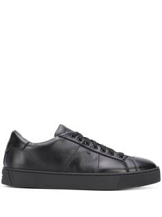Santoni кеды на шнуровке