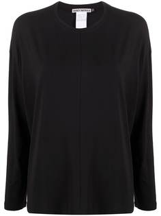 Issey Miyake топ с разрезом