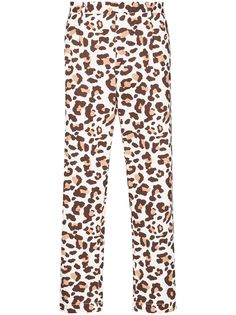 Reception брюки Club с леопардовым принтом