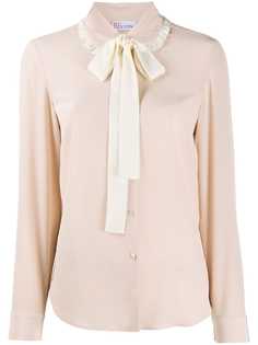 RedValentino рубашка с бантом