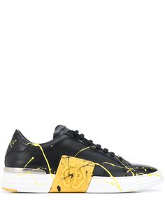 Philipp Plein кроссовки Phantom Kick$ с эффектом разбрызганной краски