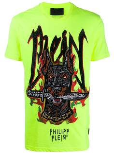 Philipp Plein футболка со стразами