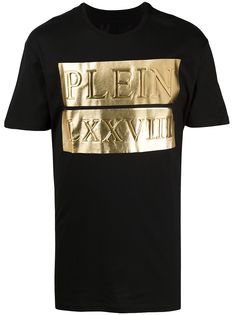 Philipp Plein футболка с круглым вырезом и логотипом