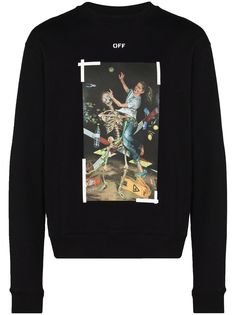 Off-White толстовка Pascal с круглым вырезом