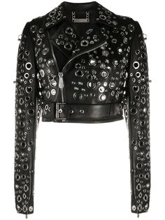 Philipp Plein куртка с люверсами