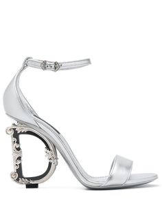 Dolce & Gabbana босоножки на скульптурном каблуке