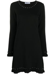 Blumarine трикотажное платье мини