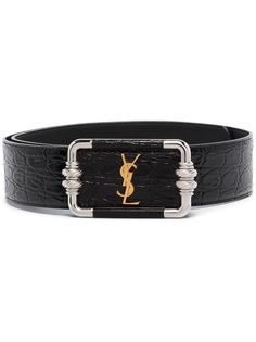 Saint Laurent ремень с логотипом YSL