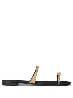 Giuseppe Zanotti toe-ring leather sandals