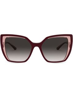 Dolce & Gabbana Eyewear "солнцезащитные очки в оправе ""кошачий глаз"""