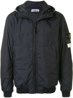 Stone Island легкая куртка с капюшоном