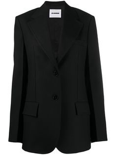 Jil Sander однобортный блейзер