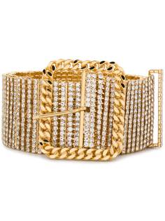 Alessandra Rich crystal belt