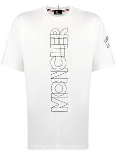 Moncler Grenoble футболка с логотипом