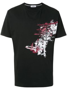 Stone Island футболка с логотипом