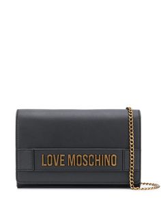 Love Moschino сумка на плечо с металлическим логотипом
