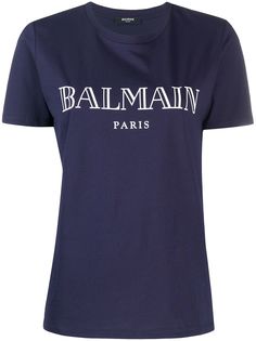 Balmain футболка из джерси с логотипом