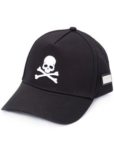 Philipp Plein бейсболка с декором Skull