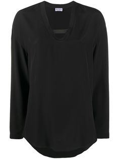Brunello Cucinelli топ с V-образным вырезом
