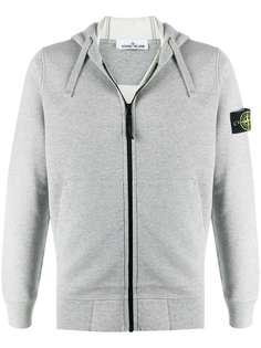 Stone Island худи на молнии с длинными рукавами