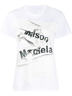 Maison Margiela футболка с логотипом