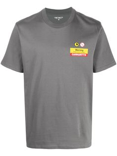 Carhartt WIP футболка Warning